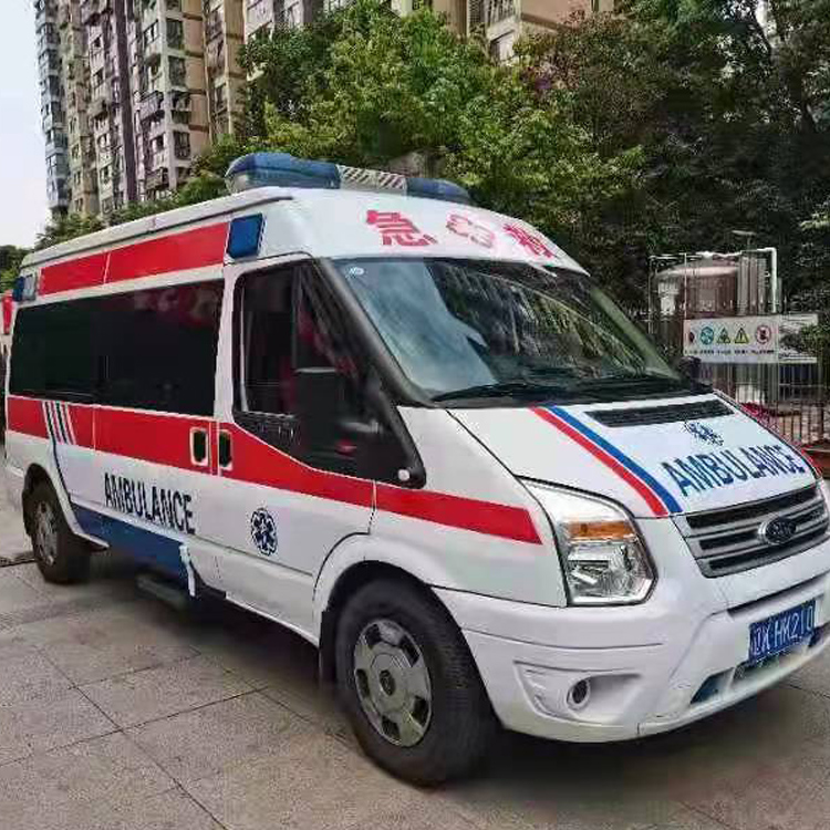 庐山长途救护车护送病人返乡